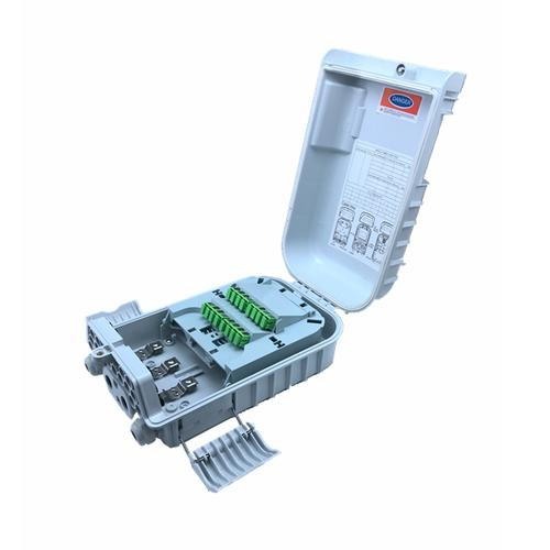 What are the key factors to consider when choosing a fiber optic splice box?